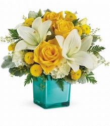 Teleflora's Golden Laughter Bouquet from Gilmore's Flower Shop in East Providence, RI